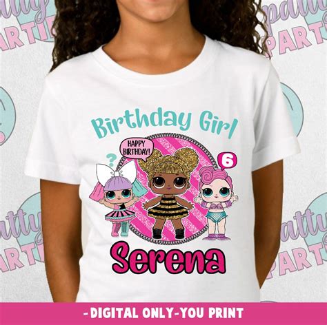 Printable Lol Surprise Birthday Shirt